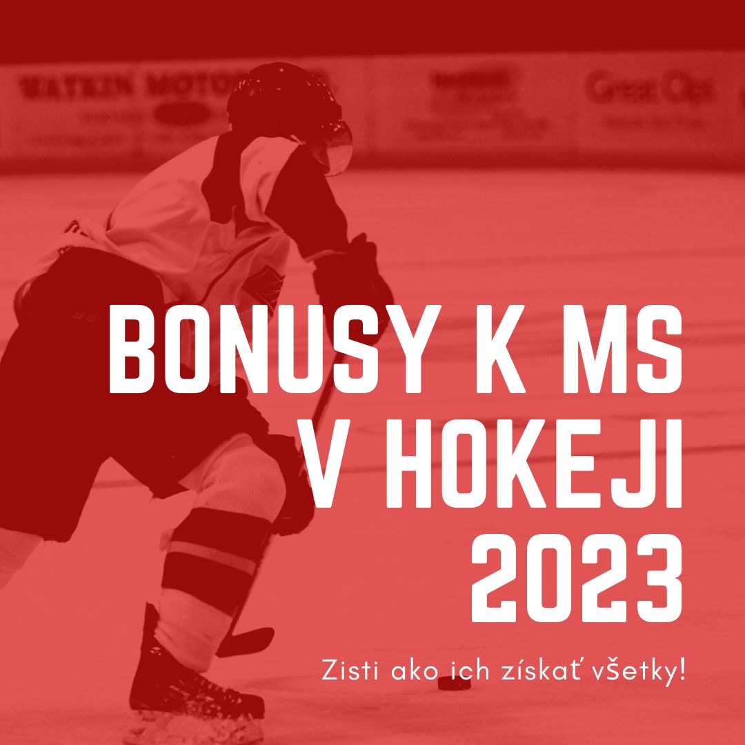 Bonusy k MS v hokeji 2023