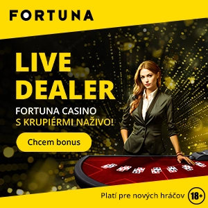 Live dealer vo Fortuna online casino