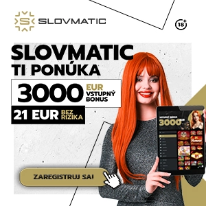 Slovmatic casino vstupný bonus