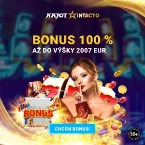 Vkladový bonus Kajot Intacto casino