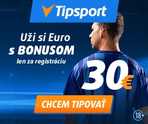 Tipsport EURO 2024 vstupný bonus na tipovanie