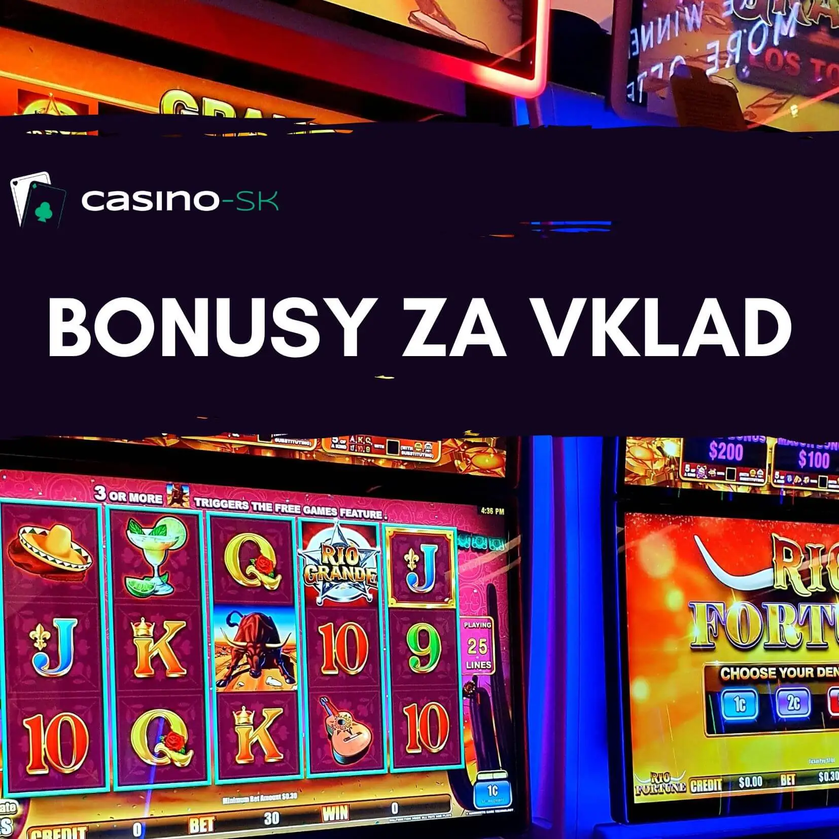 Casino bonusy za vklad