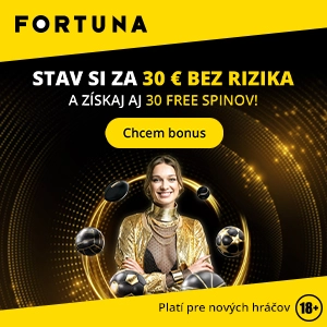 Fortuna bonus za registráciu