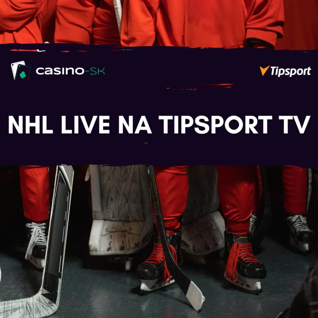 Sleduj a tipuj NHL live na Tipsport TV