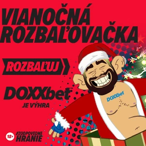 Vianočná rozbaľovačka DOXXbet