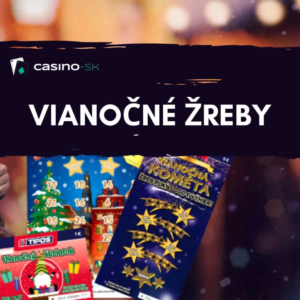 Vianočné stieracie žreby online